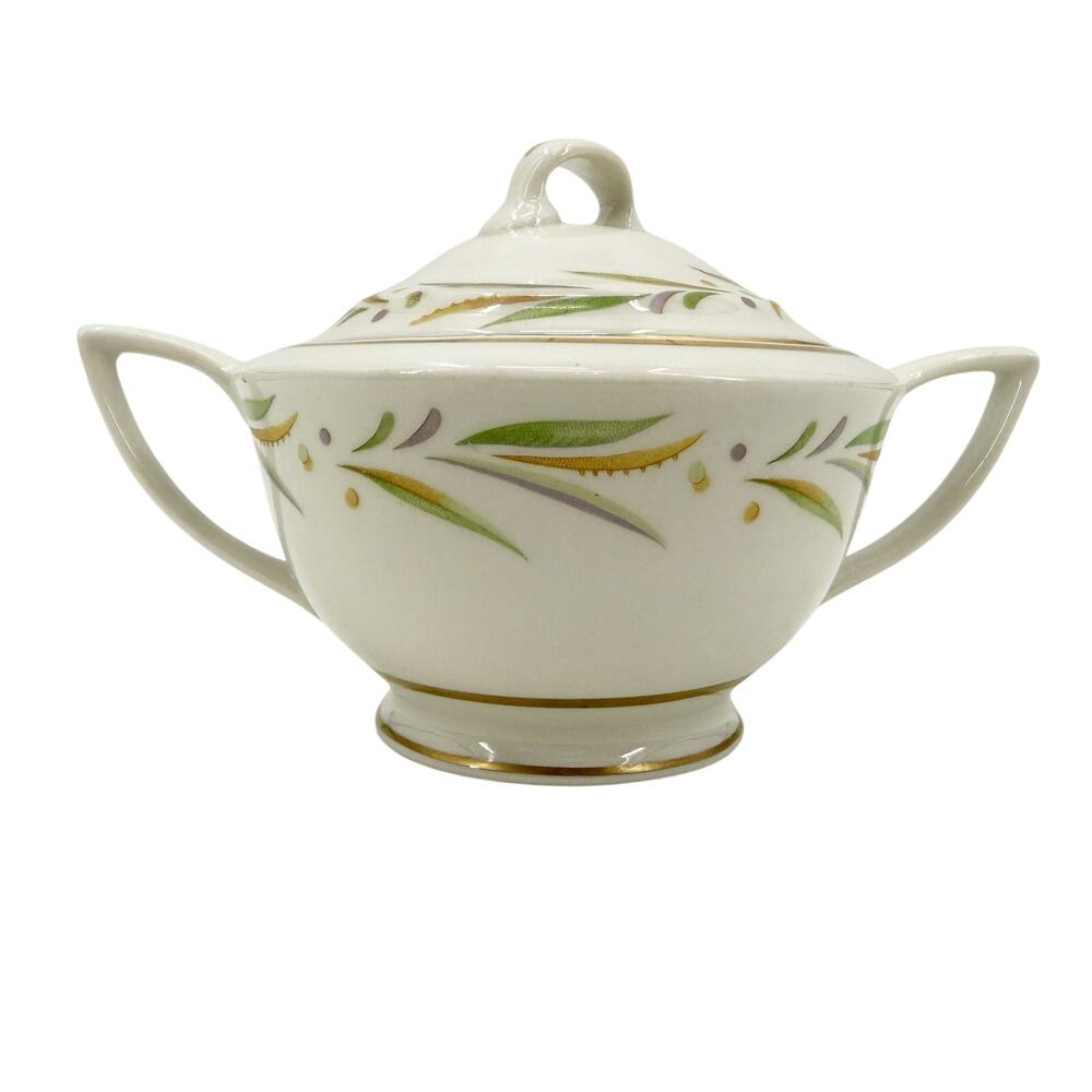 vintage Sugar Bowl & Lid Autumn smooth by Royal Jackson fine china dinnerware